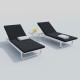 IdealPatio - Шезлонг Ideal Patio Letto Цвет: белый, антрацит IdealPatio - Шезлонг Ideal Patio Letto Цвет: белый, антрацит