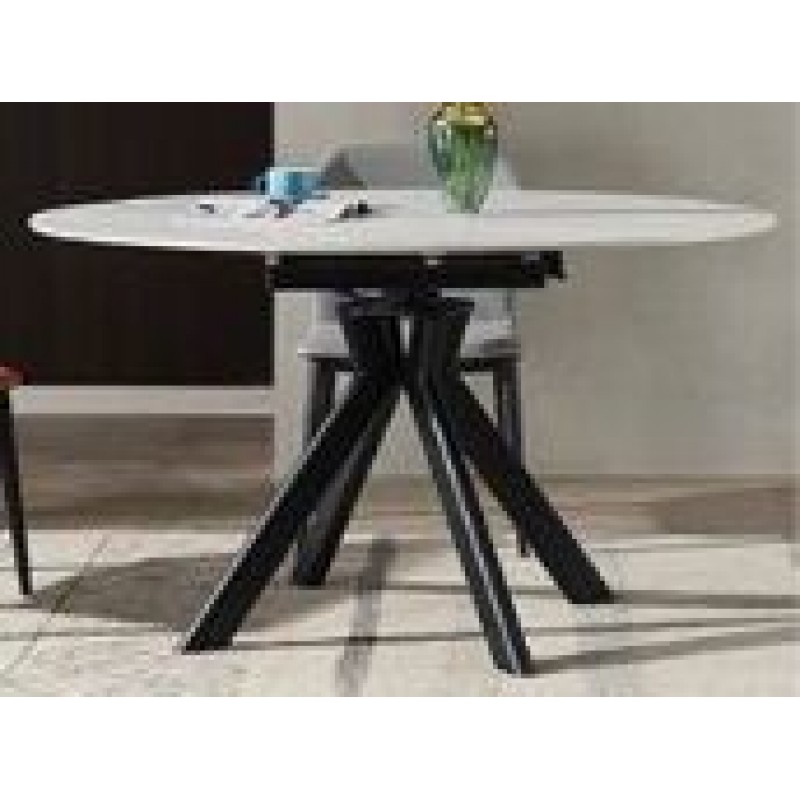 4SIS - Интерьерный стол 4SIS Этна раздвижной Цвет: мрамор 4SIS - Интерьерный стол 4SIS Этна раздвижной Цвет: мрамор