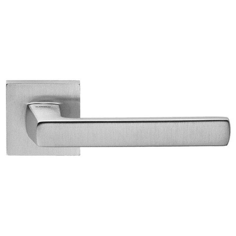 Mandelli - Ручка дверная на квадратной розетке MANDELLI 1291 FAN 26D матовый хром