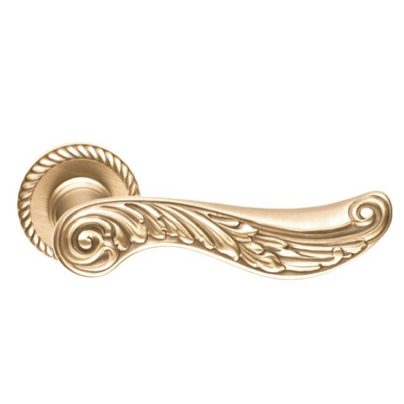 Mandelli - Ручка дверная на круглой розетке MANDELLI 1661 SIXTY 03 золото Mandelli - Ручка дверная на круглой розетке MANDELLI 1661 SIXTY 03 золото