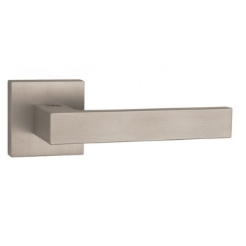 Дверная ручка Tupai Square 2275 Q матовый никель (142)