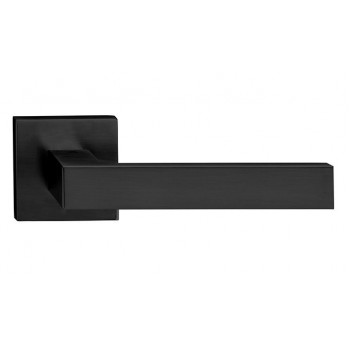 Дверная ручка Tupai Square 2275 Q матовый черный (142)