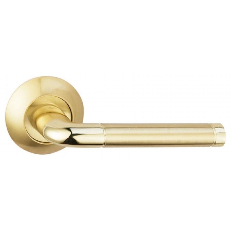Bussare - Дверная ручка BUSSARE LINDO A-34-10 GOLD/S.GOLD золото / золото матовое Bussare - Дверная ручка BUSSARE LINDO A-34-10 GOLD/S.GOLD золото / золото матовое