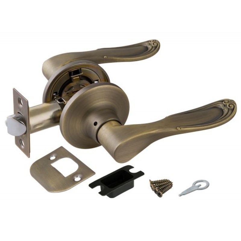 Punto - Ручка защелка 6030 MAB-P (без фик.) мат. бронза Punto - Ручка защелка 6030 MAB-P (без фик.) мат. бронза