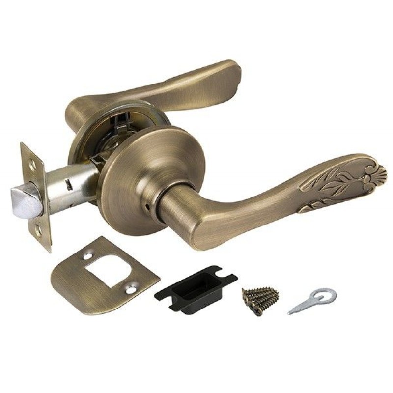 Punto - Ручка защелка 6033 MAB-P (без фик.) мат. бронза Punto - Ручка защелка 6033 MAB-P (без фик.) мат. бронза