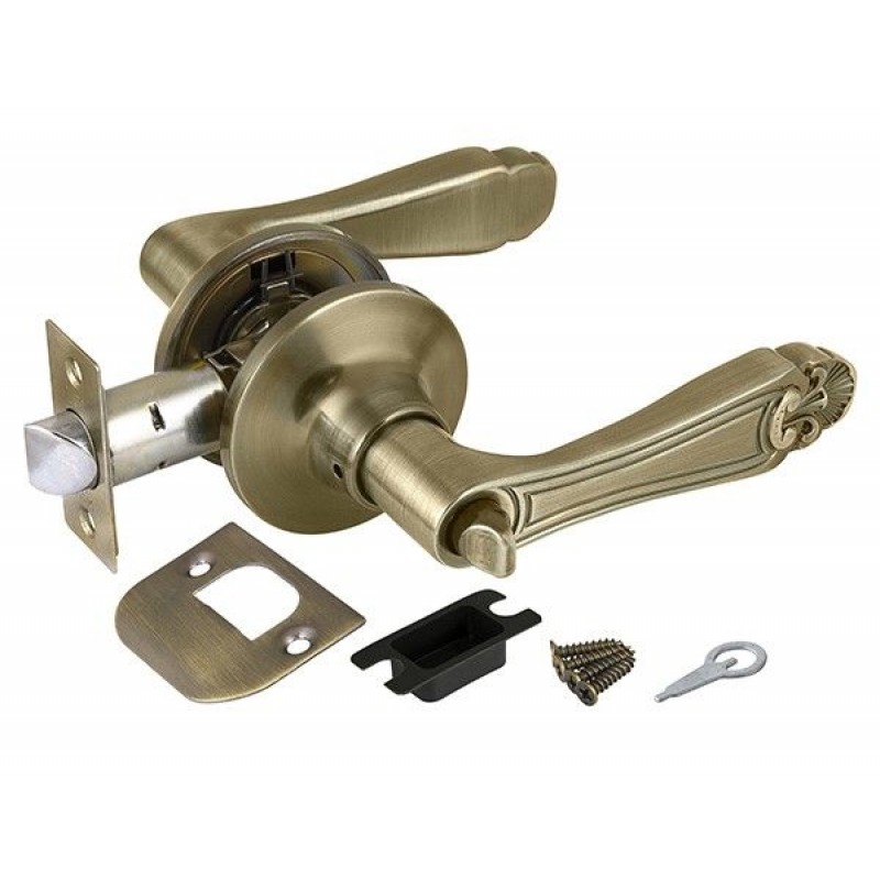 Punto - Ручка защелка 6037 AB-B (фик.) бронза Punto - Ручка защелка 6037 AB-B (фик.) бронза