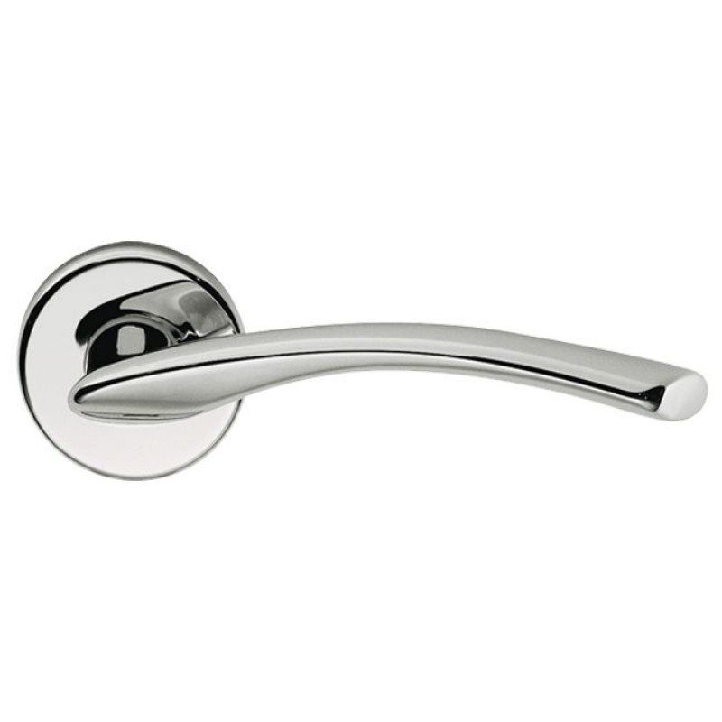 Mandelli - Ручка дверная на круглой розетке MANDELLI 351 ZOOM 26 хром Mandelli - Ручка дверная на круглой розетке MANDELLI 351 ZOOM 26 хром