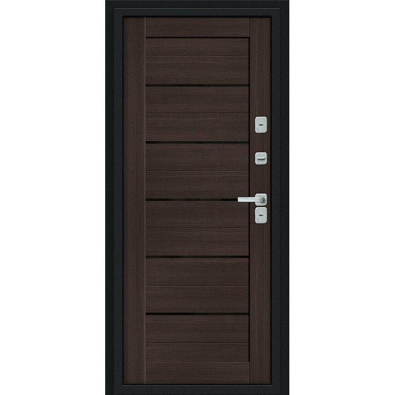 Bravo - Thermo Техно Декор Букле черное/Wenge Veralinga Bravo - Thermo Техно Декор Букле черное/Wenge Veralinga
