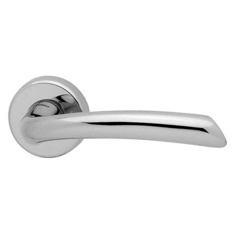 Mandelli - Ручка дверная на круглой розетке MANDELLI S61 GOL S61 26 хром Mandelli - Ручка дверная на круглой розетке MANDELLI S61 GOL S61 26 хром
