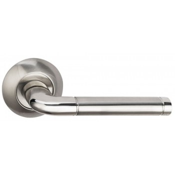Дверная ручка BUSSARE LINDO A-34-10 CHROME/S.CHROME хром / хром матовый
