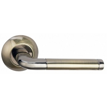Дверная ручка BUSSARE LINDO A-34-10 GRAPHITE/ANT. BRONZE графит / античная бронза