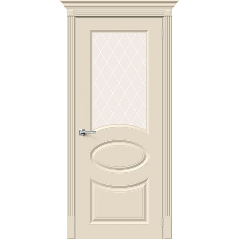 Bravo - Скинни-21 Cream White Сrystal
