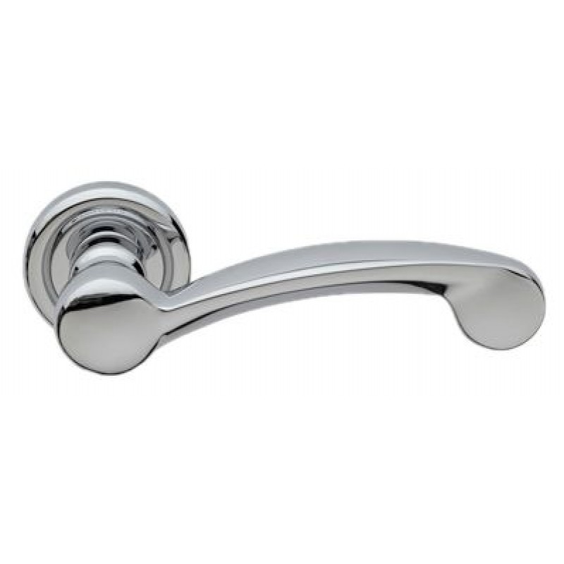Linea Cali - Дверная ручка LINEA CALI NOTA 1330 RO 103 на круглой розетке CR хром глянцевый Linea Cali - Дверная ручка LINEA CALI NOTA 1330 RO 103 на круглой розетке CR хром глянцевый