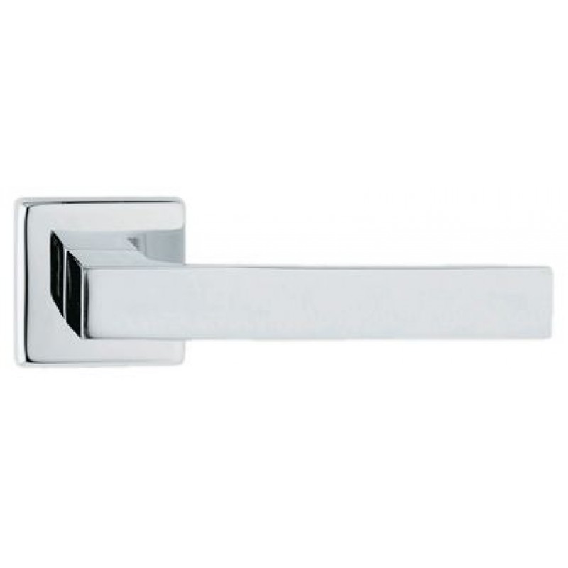Linea Cali - Дверная ручка LINEA CALI ZEN 1156 RO 019 на квадратной розетке CR хром глянцевый Linea Cali - Дверная ручка LINEA CALI ZEN 1156 RO 019 на квадратной розетке CR хром глянцевый