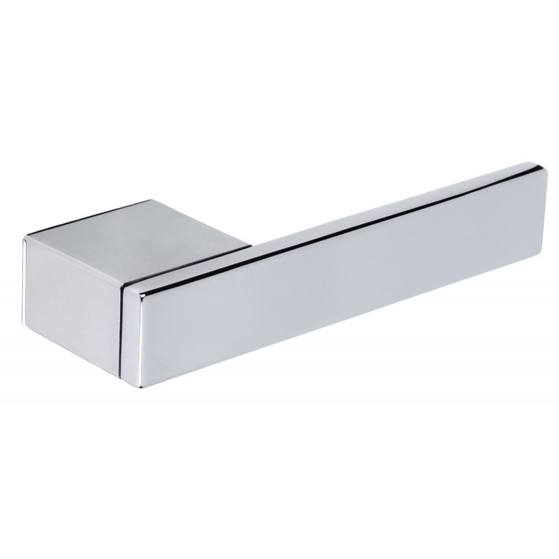 Extreza - Ручка дверная Extreza Hi-tech BENT 124 полированный хром F04 Extreza - Ручка дверная Extreza Hi-tech BENT 124 полированный хром F04