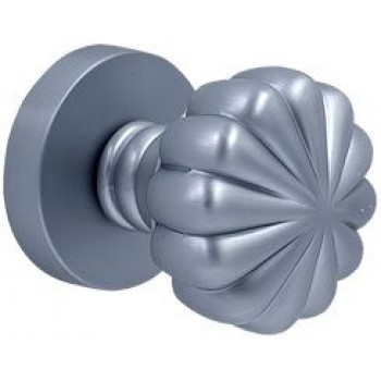 Дверная ручка-кноб PIRUETTE "VEGA" L143 MATTE CHROME матовый хром
