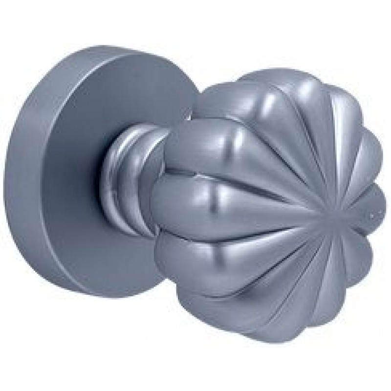 - Дверная ручка-кноб PIRUETTE VEGA L143 MATTE CHROME матовый хром