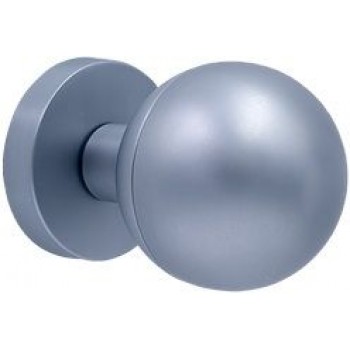 Дверная ручка-кноб PIRUETTE "ORION" L146 MATTE CHROME матовый хром