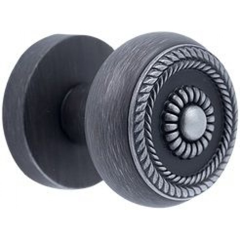 - Дверная ручка-кноб PIRUETTE SIRIUS L149 GRAPHITE графит