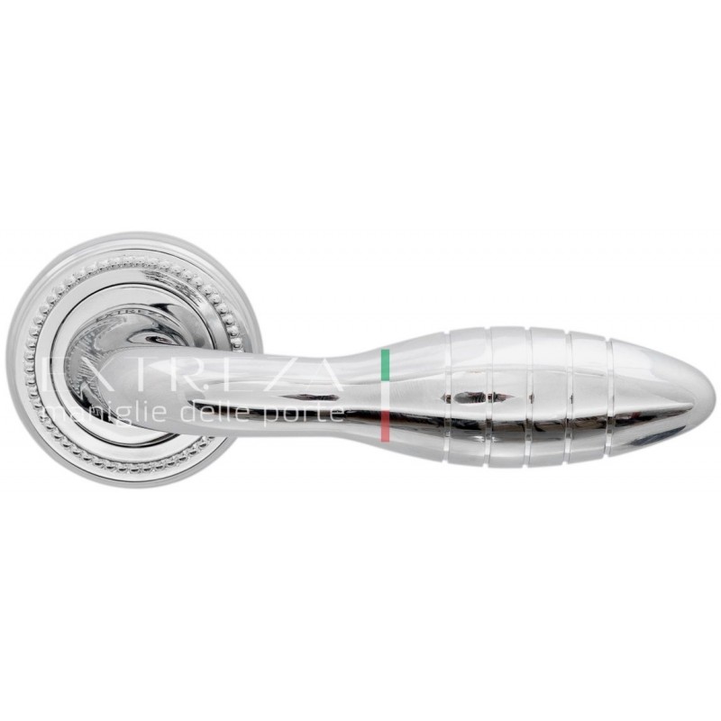 Extreza - Дверная ручка Extreza MIREL (Мирел) 316 на розетке R03 полированный хром F04 Extreza - Дверная ручка Extreza MIREL (Мирел) 316 на розетке R03 полированный хром F04