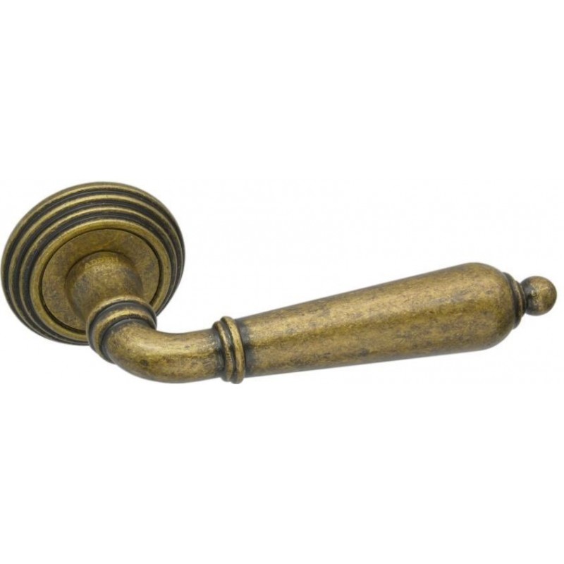 Adden bau - Дверная ручка на круглой розетке ADDEN BAU Pomolo V203 Aged bronze состаренная бронза Adden bau - Дверная ручка на круглой розетке ADDEN BAU Pomolo V203 Aged bronze состаренная бронза