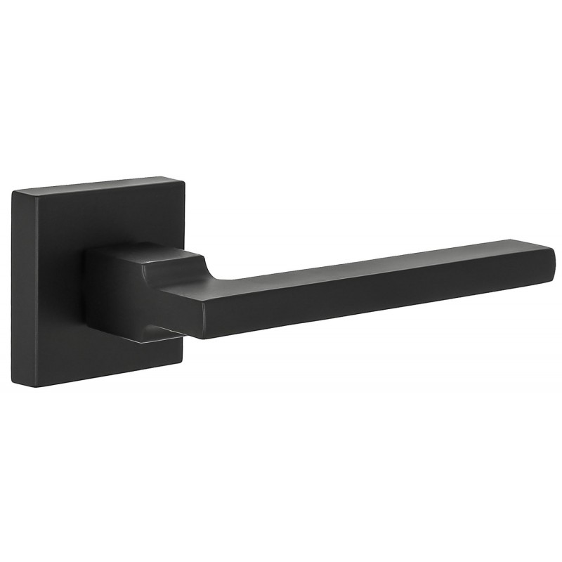 Extreza - Дверная ручка Extreza Hi-tech ROKSI (Рокси) 107 R11 черный матовый F22 Extreza - Дверная ручка Extreza Hi-tech ROKSI (Рокси) 107 R11 черный матовый F22