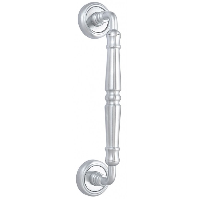 Extreza - Ручка дверная скоба Extreza PETRA (Петра) 250 мм (205 мм) R01 матовый хром F05
