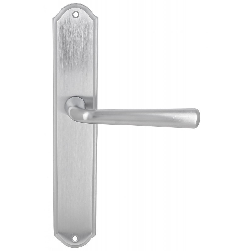 Extreza - Дверная ручка Extreza SANDRO (Сандро) 332 на планке PL01 матовый хром F05 Extreza - Дверная ручка Extreza SANDRO (Сандро) 332 на планке PL01 матовый хром F05