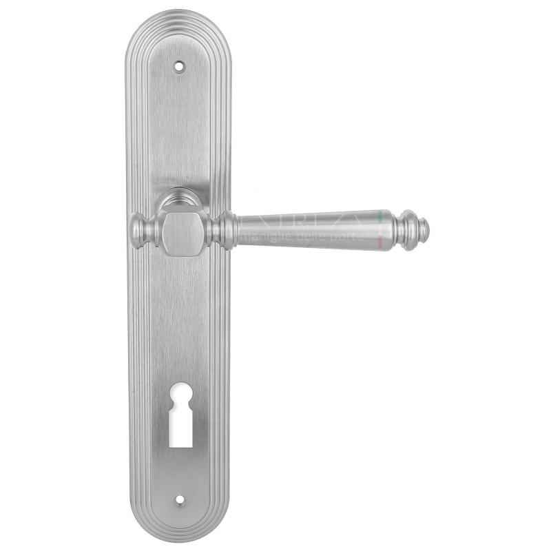 Extreza - Дверная ручка Extreza VERONIKA (Вероника) 325 на планке PL05 KEY матовый хром F05 Extreza - Дверная ручка Extreza VERONIKA (Вероника) 325 на планке PL05 KEY матовый хром F05