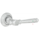 Extreza - Дверная ручка Extreza VERONIKA (Вероника) 325 на розетке R05 матовый хром F05 Extreza - Дверная ручка Extreza VERONIKA (Вероника) 325 на розетке R05 матовый хром F05