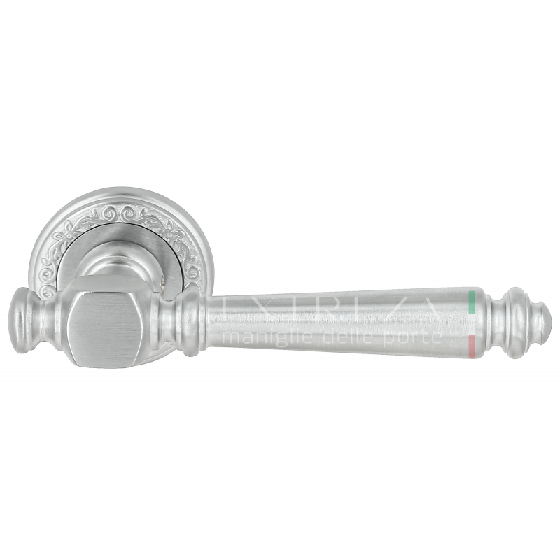 Extreza - Дверная ручка Extreza VERONIKA (Вероника) 325 на розетке R06 матовый хром F05 Extreza - Дверная ручка Extreza VERONIKA (Вероника) 325 на розетке R06 матовый хром F05